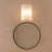 Swirled 2-Light Wall Sconce - Chrome