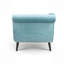 Chaise longue avec accoudoirs à volutes-1101327820