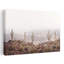 Arizona Valley Abstract Contemporary Cactus Landscape Nature Wall Art Print 1 Piece Wrapped Canvas Wall Art-1270367625