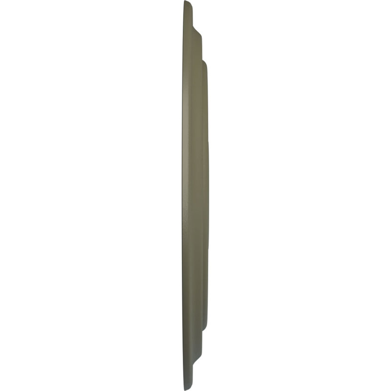 Médaillon de plafond traditionnel 24 3/8 po x P 1 1/2 po (convient aux auvents jusqu'à 5 1/2 po), Pierre Spartan