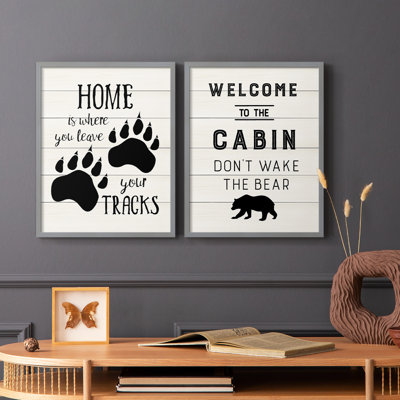 Home Tracks-Premium Framed Print -Ready to Hang - No Nails Required - No Nails Required