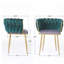 Fauteuil large en velours 22,8 po Reimo-604441392