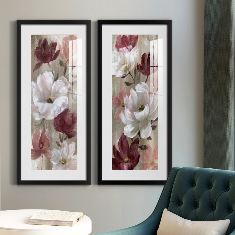 Cadre photo, ensemble de peintures sur papier