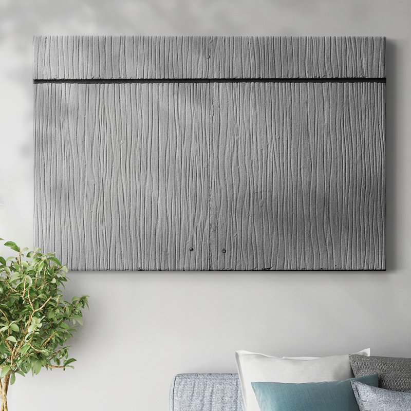 Found Textures I-Gallery Wrapped Canvas, 12" H x 18" W