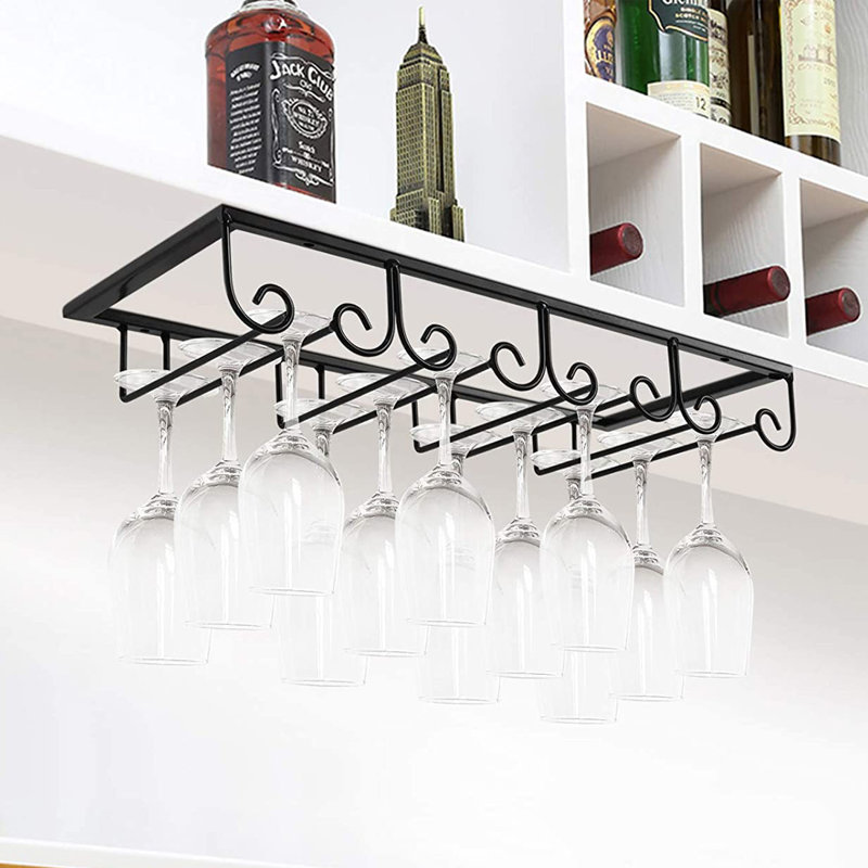 Ensemble de 2 verres à vin sous-armoire pour 4 verres à vin