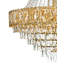 18 - Light Gold Chandelier Pendant