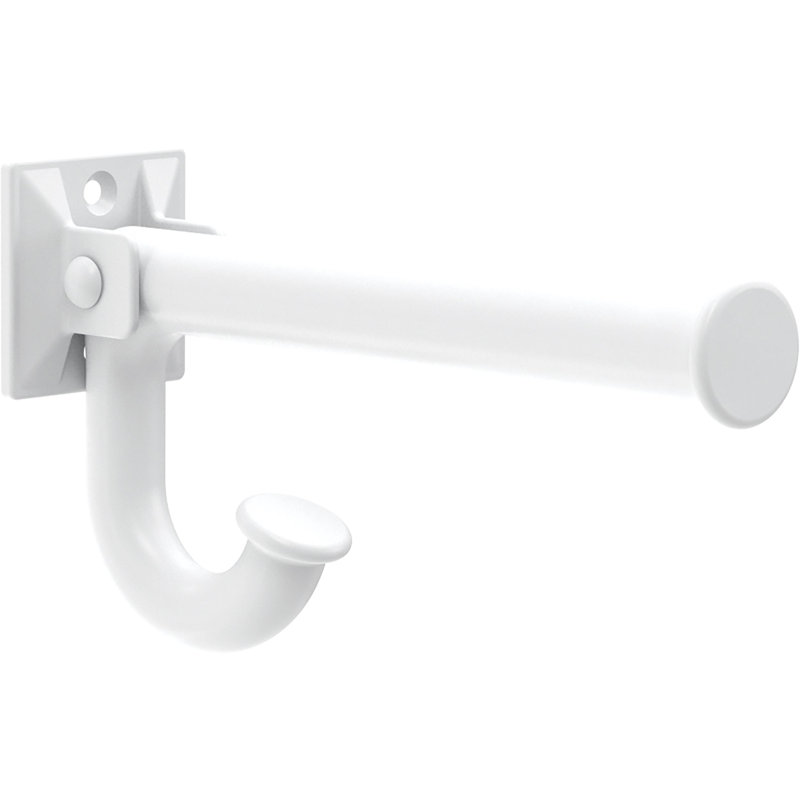 Square Extend-a-Hook, Pure White