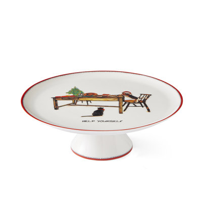 Assiette à gâteau 10,5 po
