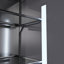 ZLINE Autograph 30 in. Black Steel Built-In Refrigerator w/ Gray Interior and Gold Helix Handles-311667560