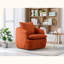 Fauteuil demi-tonneau pivotant l 32,48 po Willenzard-88099133