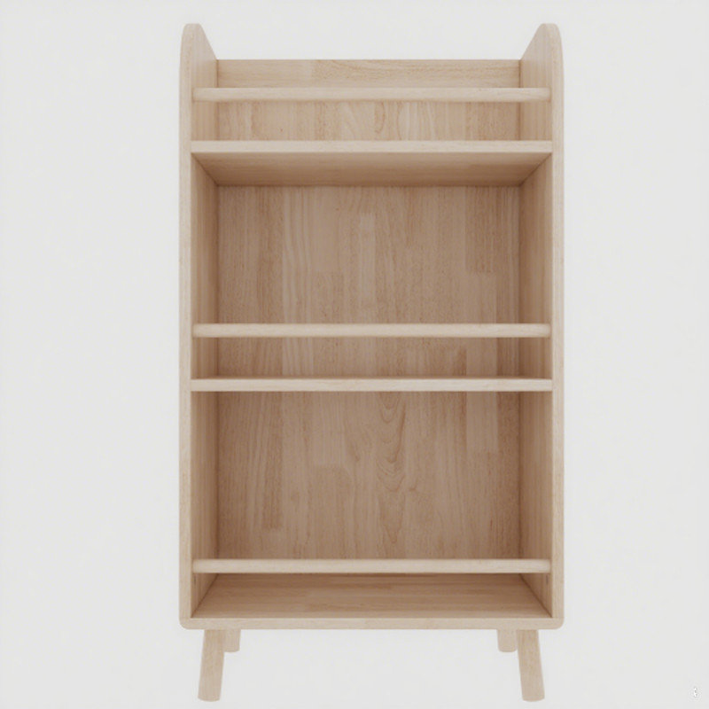 81cm H x 50cm W Solid Wood Bookcase