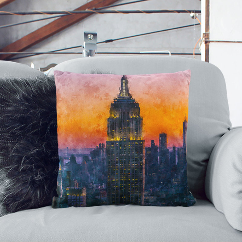Square Cushion, 40cm H x 40cm W x 15cm D