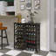 Coltan 28 Bottle Solid Wood Floor Wine Bottle Rack-274754469