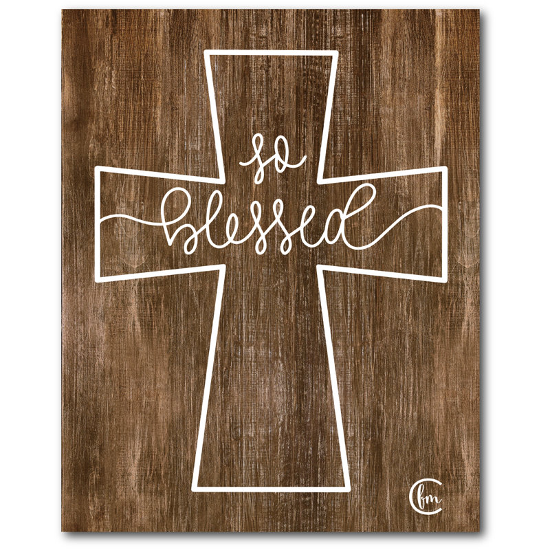 Blessed Gallery Wrapped Canvas Decorative Accent
