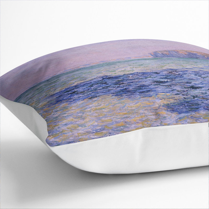 The Cliffs at Pourville Scatter Cushion, White, 40cm H x 40cm W x 15cm D