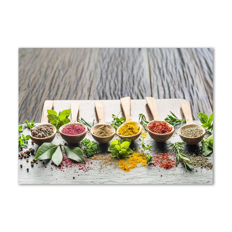 Colorful spices 1 Piece Wrapped Canvas Wall Art
