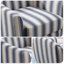 Fauteuil d'appoint pivotant en tissu 29,92 po Linend-1757323778