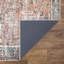 Tapis traditionnel lavable antidérapant - orange / bleu Tapis pour entrée, couloir, salle de bain et cuisine - Fike-1059708291