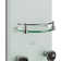 Lahaina 9.5-in ShowerSpa with 8-Multi-function Body Jets Multi-function Handshower and Tub Spout Seafoam Glass and Chrome