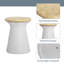 Table d'appoint Kajol Stone