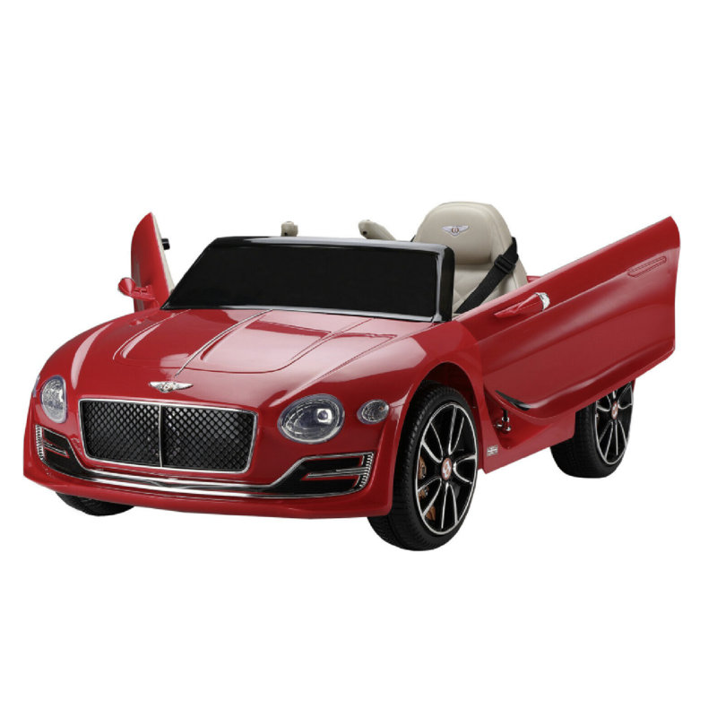 Electric Kids Ride Car Motorized Vehicles with Remote Control Bentley Battery Powered, Red