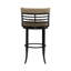 Tabouret de bar pivotant en similicuir Conover-1903746702-1903746705