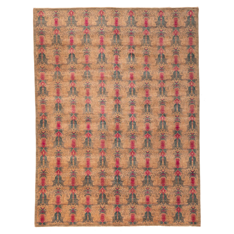 Tapis brun Vibrance 9 pi 1 po x 12 pi 1 po