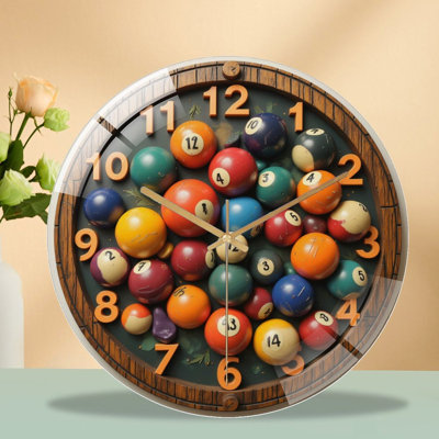 Horloge murale 12 po