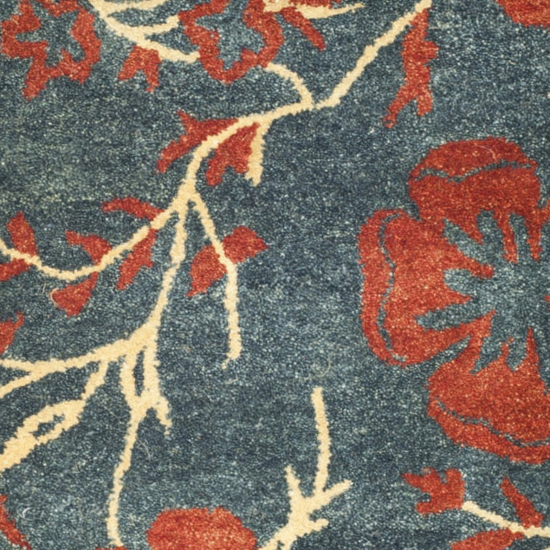 Jolyne Metro Hand Tufted Wool Floral Rug, Runner 2'6" x 10'