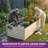 Galvanized Raised Garden Bed With Gloves-2022981677-2022981673