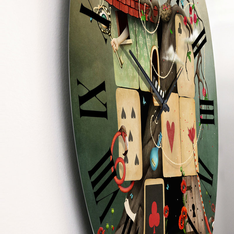 Horloge murale Wonderland, Petit