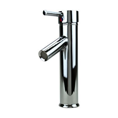 Single-Hole Bathroom Faucet with Drain Assembly