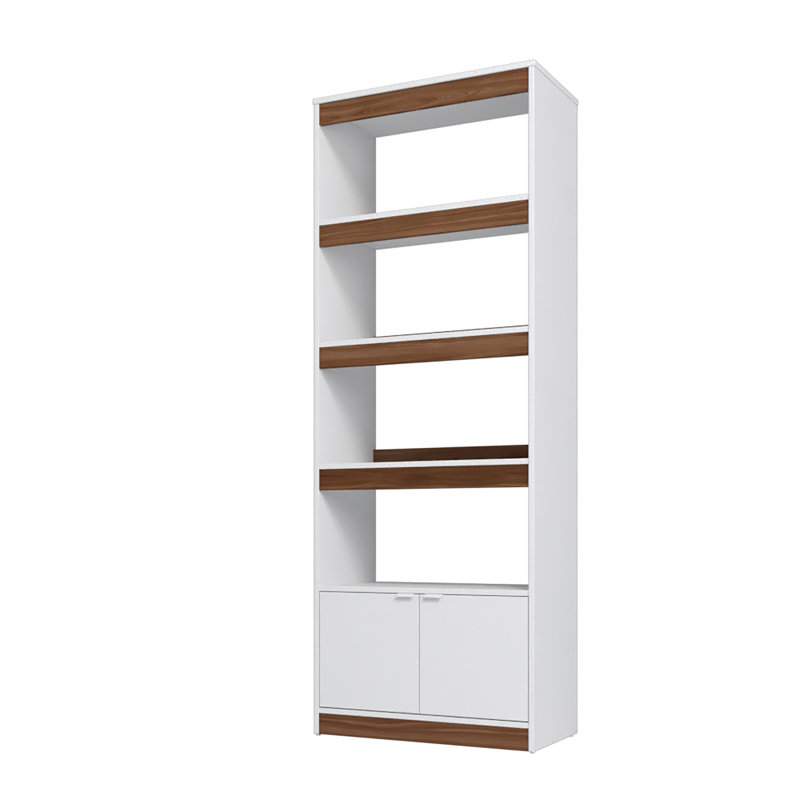 Kamarianna Storage Bookcase, Brown/White