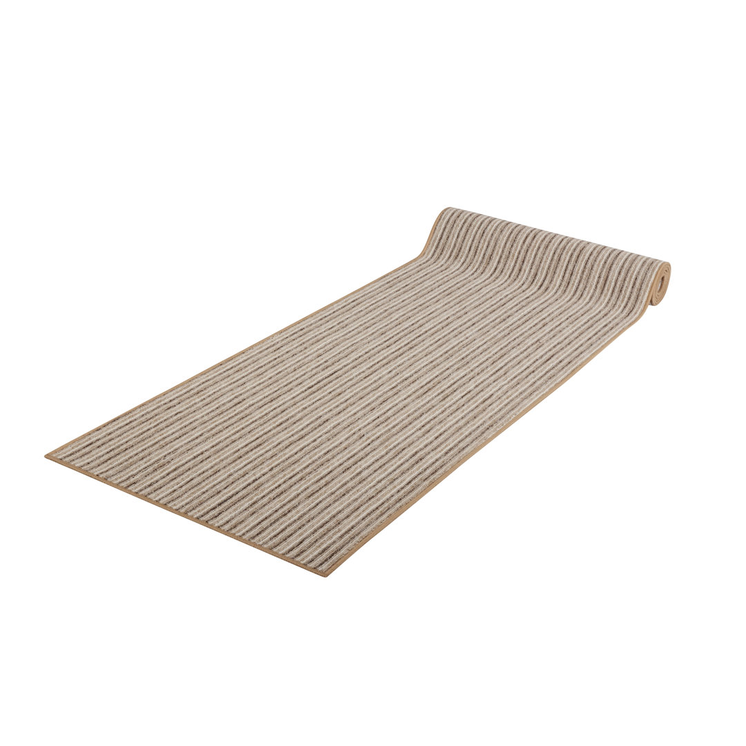 Maschinell gewebter Teppich 50cm x 90cm in Beige