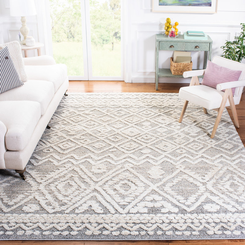 Tapis à poils longs Martha Stewart Lucia Performance Southwestern, Rectangle 9 pi x 12 pi