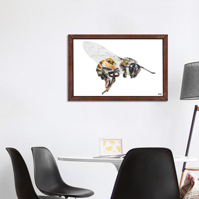 Bee 1 Piece Wall Art on Canvas
