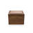 Acacia Wood Recipe Box With Divider Tabs, 2 Compartment, Single