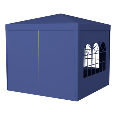 10'X10' Party Tent Outdoor Heavy Duty Gazebo Wedding Canopy + 4 Removable Walls