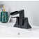 Centerset 2-handle Bathroom Faucet with Drain Assembly