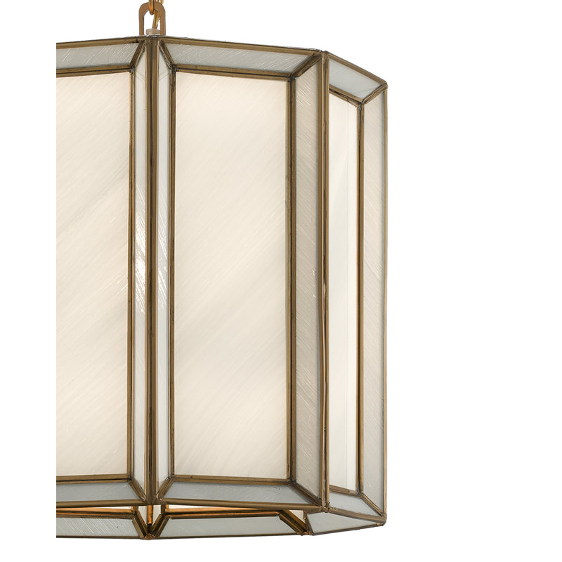 Luminaire suspendu géométrique à 1 lumière Daze