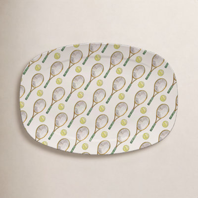 Traychic Oval Resin Platter