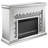 Crase Rectangular Freestanding Fireplace Mirror