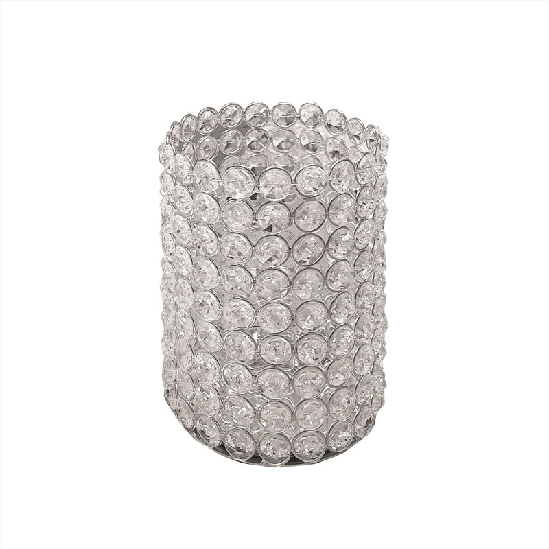 Tabletop, Silver, 9" H x 6" W x 6" D