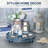 Bathroom Decorative Tray, Blue