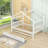 Wood House Bed With Pull-Out Twin Trundle-431005080-431005081