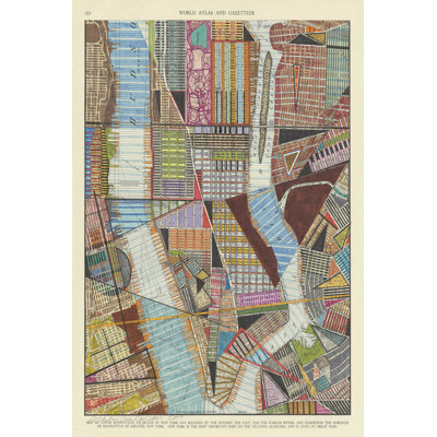 Carte moderne de New York II