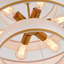 Lustre tambour 6 lumières en lin moderne-170894095-170894080-170894094