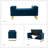 Vallejo 50.4'' W Modern Upholstered Flip Top Storage Bench with Two Pillows and Tufted-1251646605