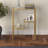 Modern Brass Rectangular Console Table For Entryway, Living Room, Or Hallway Accent