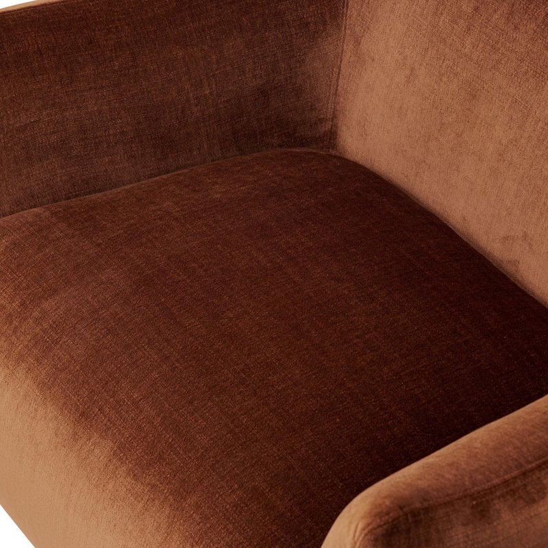 Margot Upholstered Swivel Chair, Altair Sienna Chenille